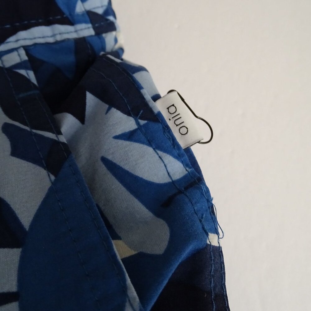 Onia Calder Blue Tropical Hawaiian Swim Trunks Men Size S Beach Vacay Summer - Picture 5 of 12
